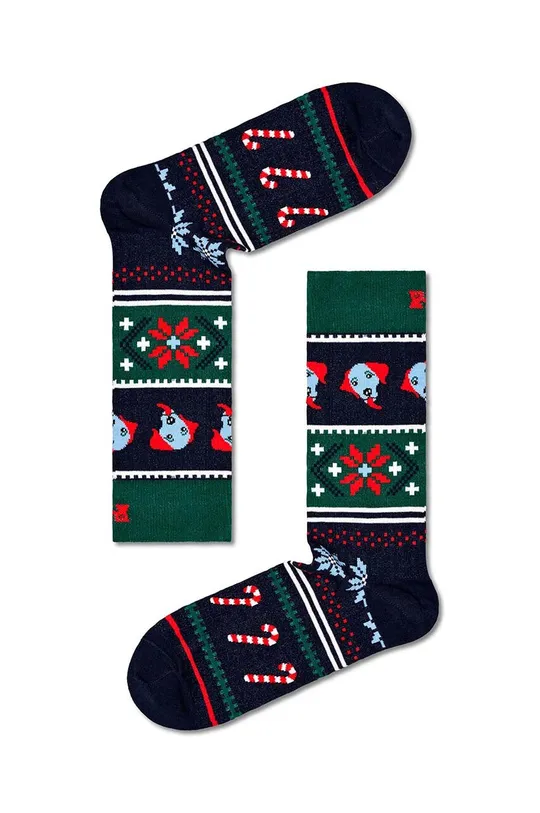 πολύχρωμο Κάλτσες Happy Socks Gingerbread Socks Gift Set 4-pack