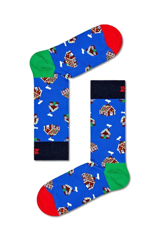 Κάλτσες Happy Socks Gingerbread Socks Gift Set 4-pack Unisex