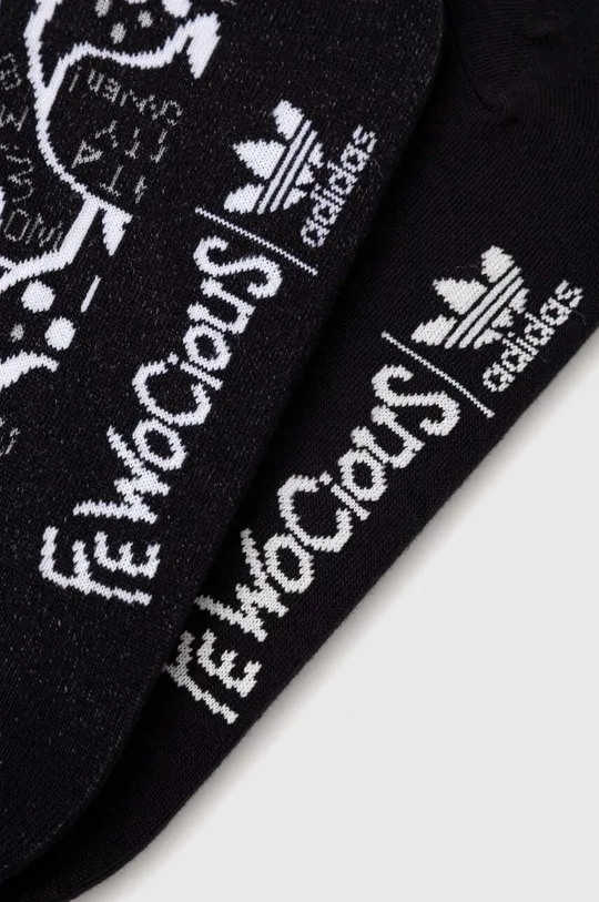 Κάλτσες adidas Originals 2-pack μαύρο