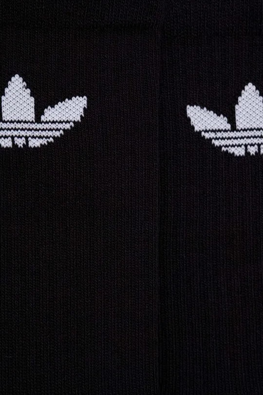 Κάλτσες adidas Originals 3-pack  3-pack μαύρο