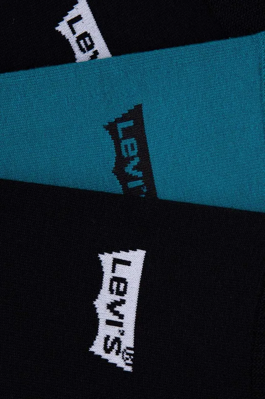 Κάλτσες Levi's 3-pack μαύρο