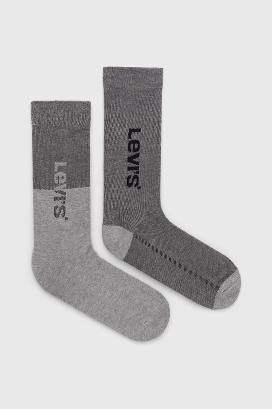 szary Levi's skarpetki 2-pack Unisex