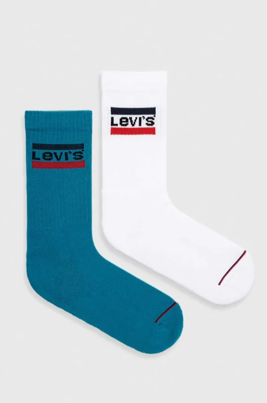 τιρκουάζ Κάλτσες Levi's 2-pack Unisex