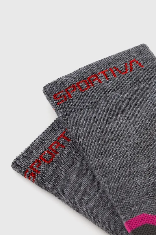 Ponožky LA Sportiva X-Cursion sivá