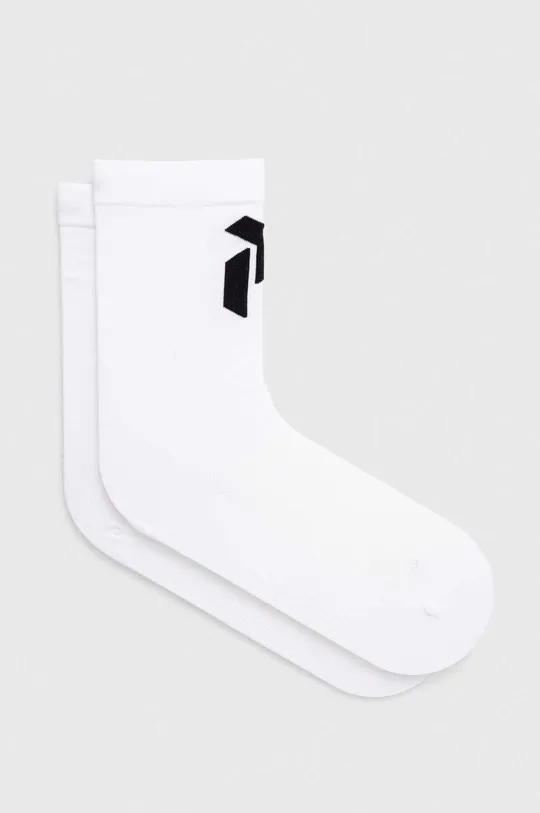 biela Ponožky Peak Performance Unisex