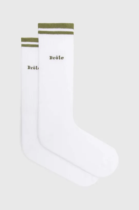 white Drôle de Monsieur socks La Chaussette Drôle Unisex