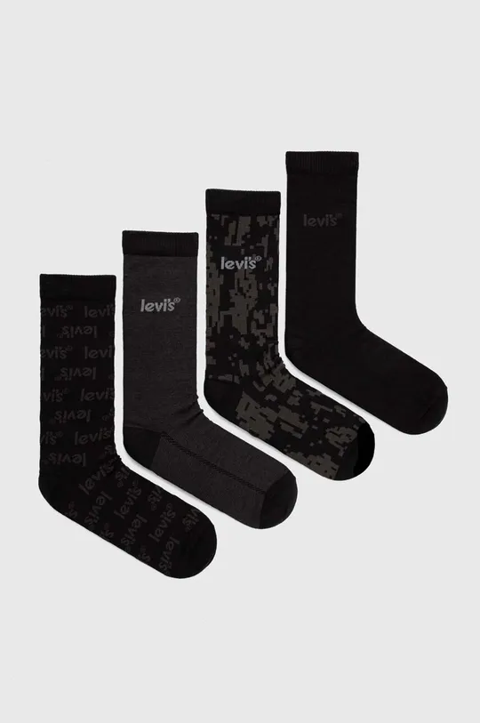 μαύρο Κάλτσες Levi's 4-pack Unisex