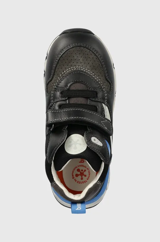 μαύρο Παιδικά δερμάτινα αθλητικά παπούτσια Biomecanics
