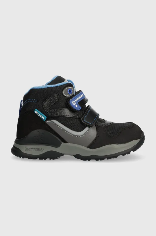 czarny Biomecanics buty zimowe dziecięce Chłopięcy