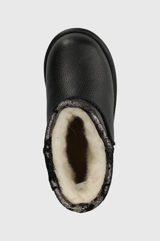 čierna Detské zimné kožené topánky Emu Australia Trigg Spray