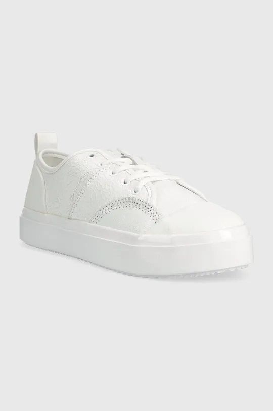 Calvin Klein buty LOW PROF CUP LACE UP biały
