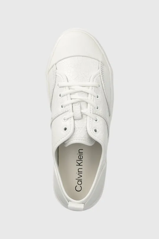 bela Čevlji Calvin Klein LOW PROF CUP LACE UP