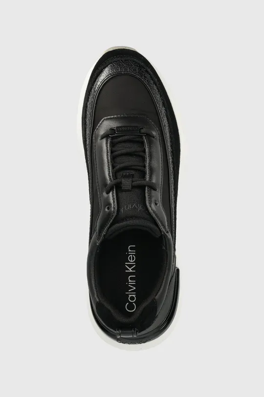 czarny Calvin Klein sneakersy FLEXI RUNNER LACE UP