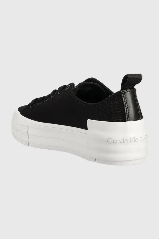 Πάνινα παπούτσια Calvin Klein Jeans BOLD VULC FLATF LACE  Πάνω μέρος: Υφαντικό υλικό Εσωτερικό: Υφαντικό υλικό Σόλα: Συνθετικό ύφασμα