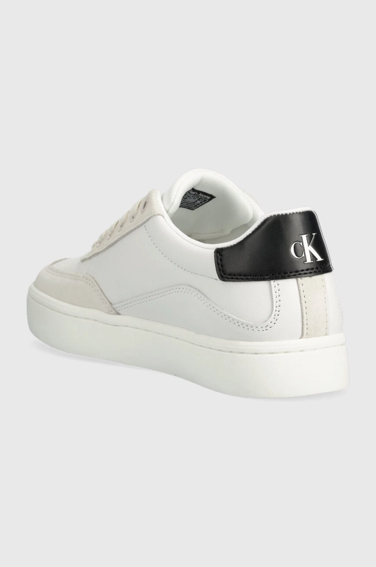 Calvin Klein Jeans sneakersy skórzane CLASSIC CUPSOLE LACE Cholewka: Skóra naturalna, Skóra zamszowa, Wnętrze: Materiał tekstylny, Podeszwa: Materiał syntetyczny