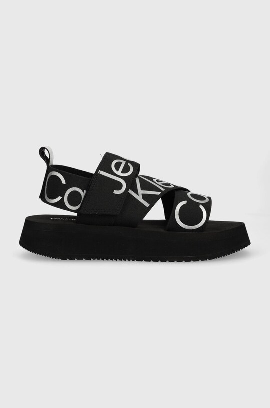 Сандали Calvin Klein Jeans PREFERSATO SANDAL WE в черно с платформа ...