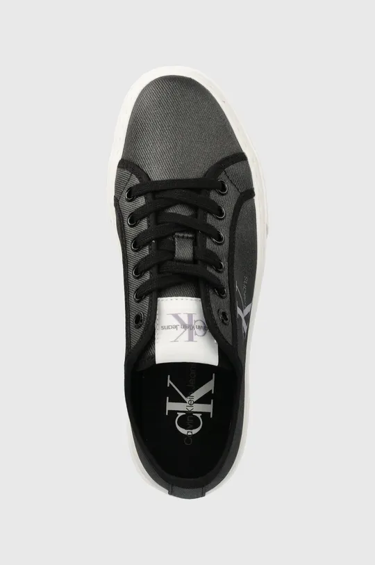 γκρί Πάνινα παπούτσια Calvin Klein Jeans CUPSOLE FLATFORM NY