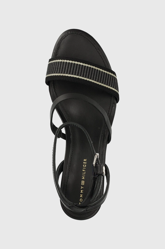 μαύρο Σανδάλια Tommy Hilfiger WEBBING MID HEEL