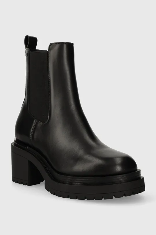 Δερμάτινες μπότες τσέλσι DKNY Patria μαύρο