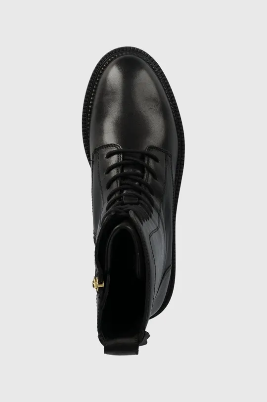 μαύρο Δερμάτινες μπότες Gant Kelliin