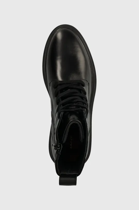 чорний Шкіряні черевики Gant Zandrin