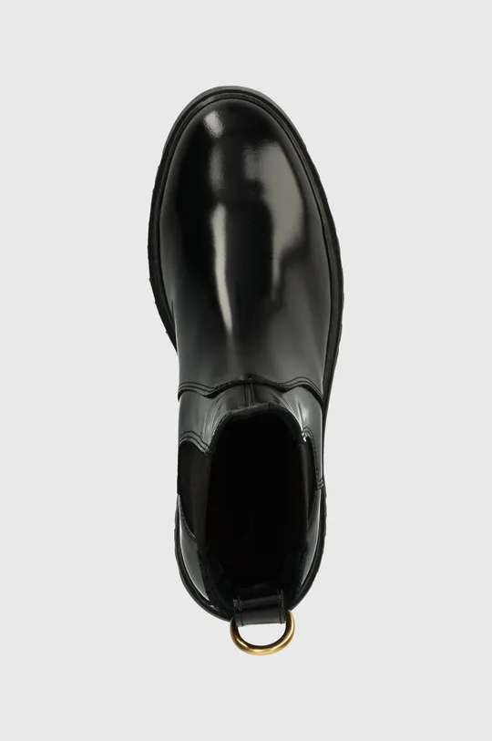 μαύρο Δερμάτινες μπότες τσέλσι Gant Aligrey