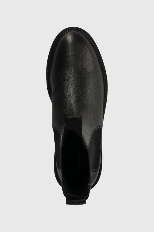čierna Kožené členkové topánky Gant Kelliin