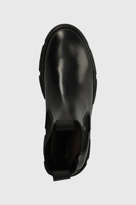 μαύρο Δερμάτινες μπότες Gant Monthike