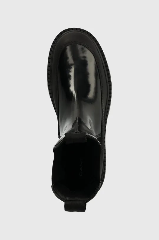čierna Kožené členkové topánky Gant Prepnovo