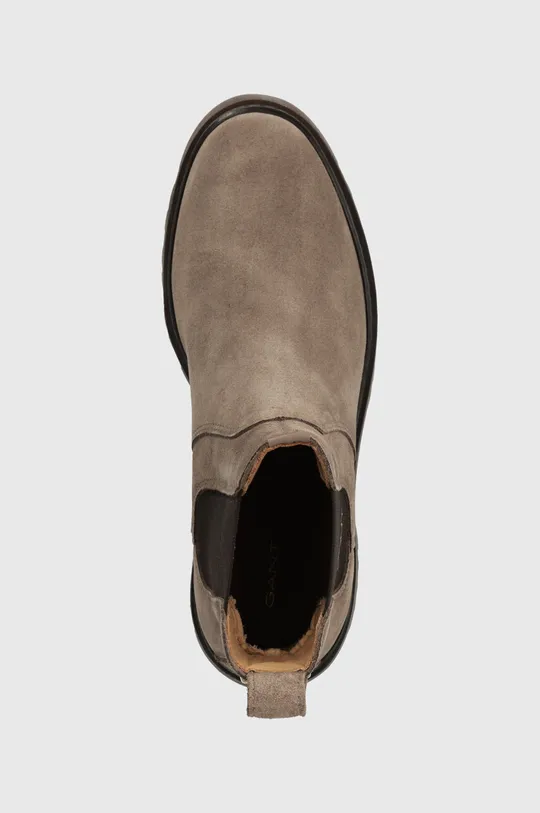hnedá Semišové topánky Gant Aligrey