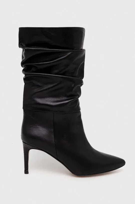 μαύρο Δερμάτινες μπότες Gant Bettany Γυναικεία
