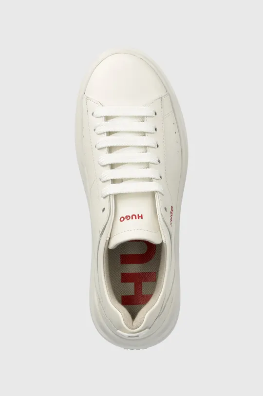 λευκό Δερμάτινα αθλητικά παπούτσια HUGO Blake