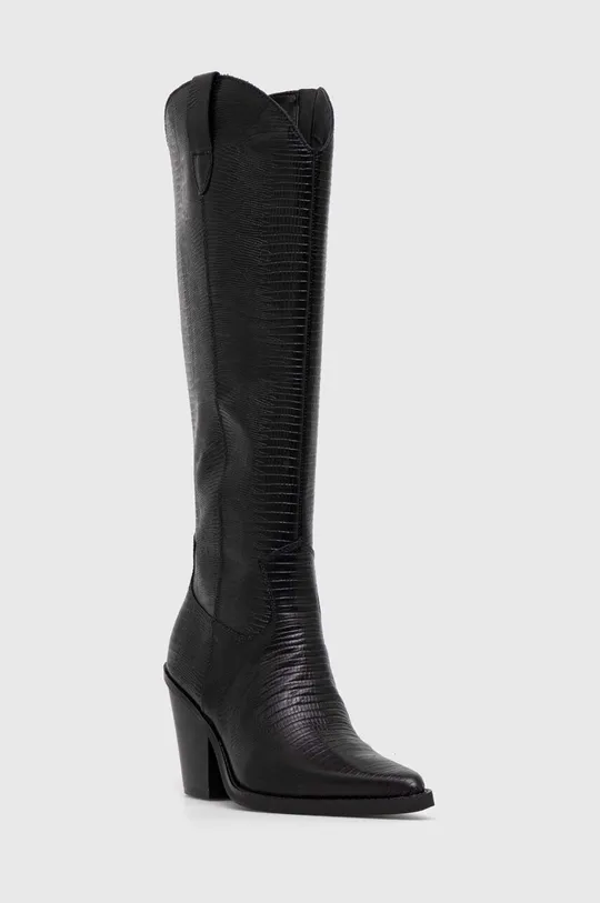 Usnjeni elegantni škornji Aldo Nevada črna