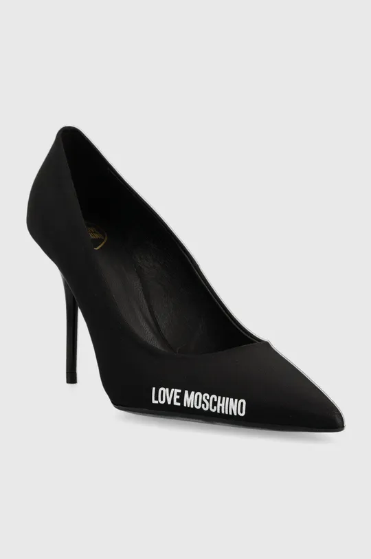 Love Moschino szpilki czarny