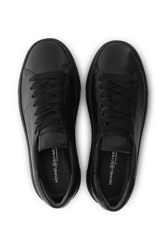 μαύρο Δερμάτινα αθλητικά παπούτσια Kennel & Schmenger Elan