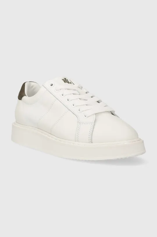 Lauren Ralph Lauren sneakers in pelle Angeline 4 bianco