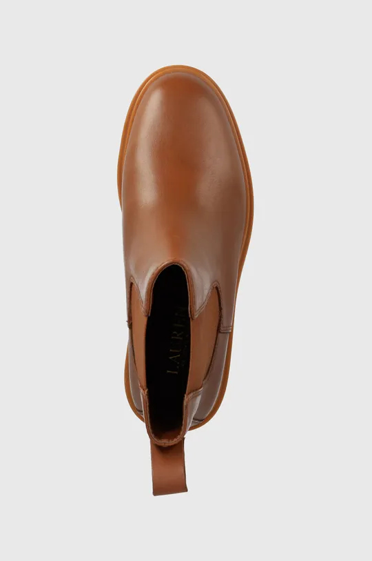 коричневий Шкіряні черевики Lauren Ralph Lauren Corinne