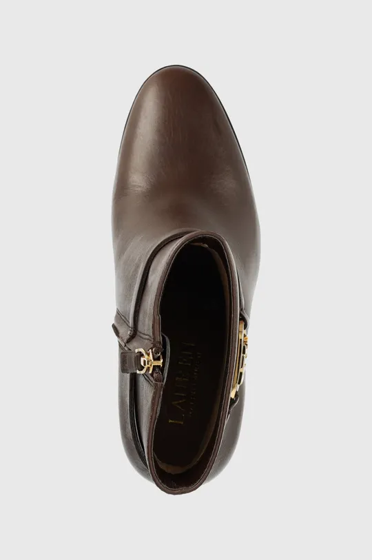 коричневий Шкіряні черевики Lauren Ralph Lauren Maxie