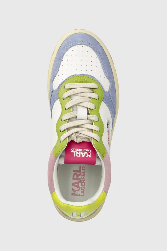 πολύχρωμο Δερμάτινα αθλητικά παπούτσια Karl Lagerfeld KREW