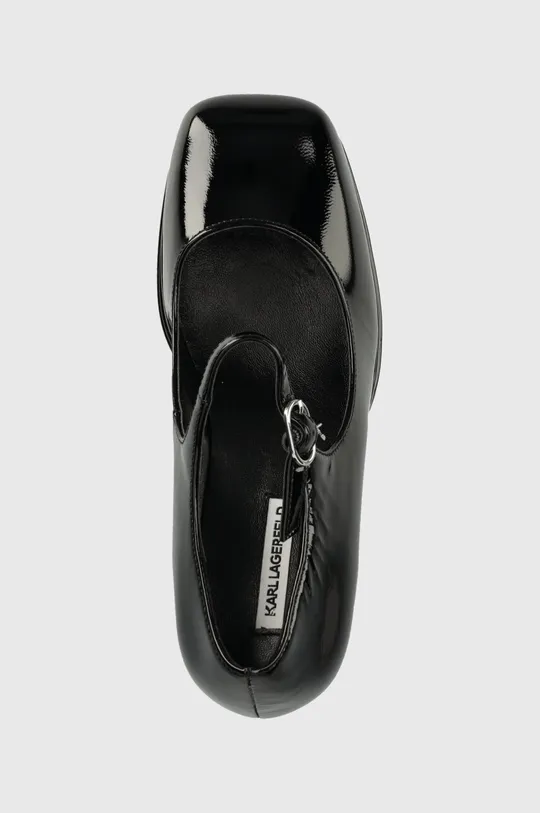 чорний Шкіряні туфлі Karl Lagerfeld STRADA