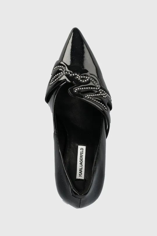 чорний Шкіряні туфлі Karl Lagerfeld SARABANDE