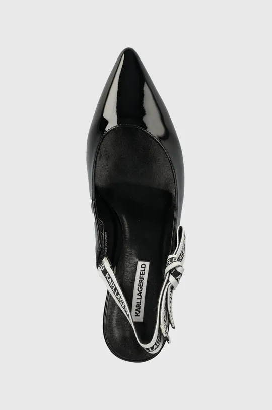 чорний Шкіряні туфлі Karl Lagerfeld PANACHE