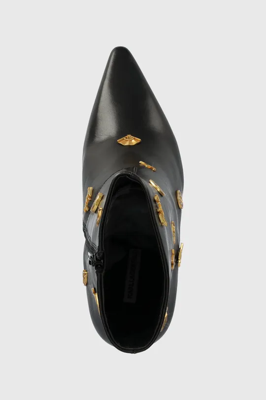 μαύρο Δερμάτινες μπότες Karl Lagerfeld DEBUT