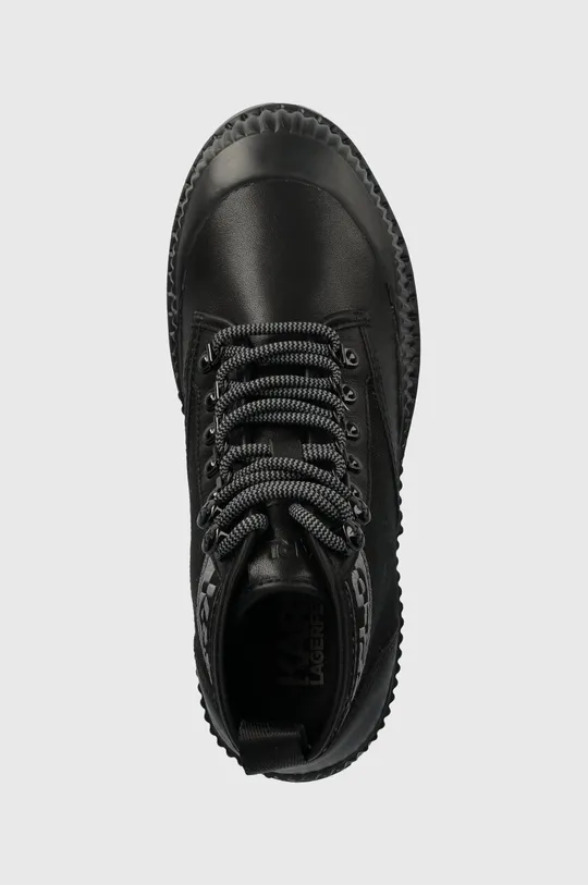 čierna Členkové topánky Karl Lagerfeld TREKKA II