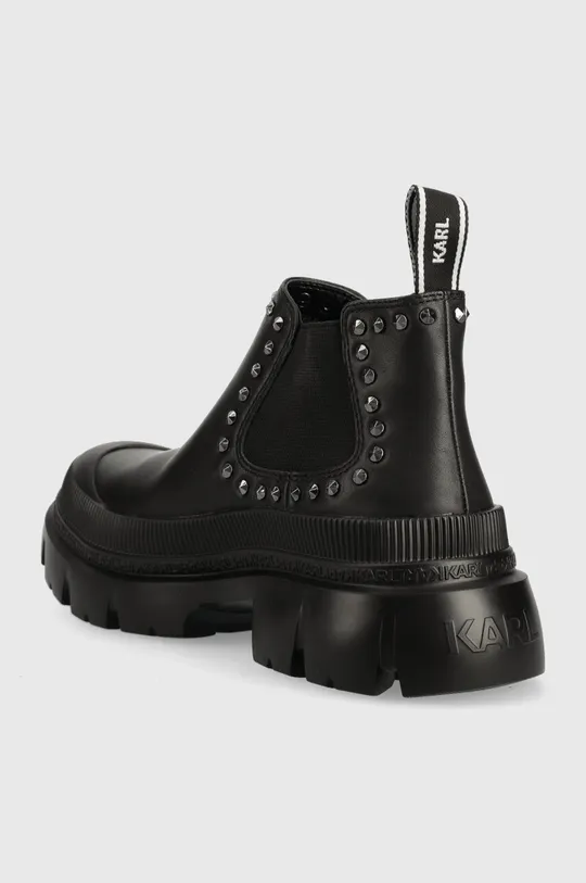 Karl Lagerfeld stivaletti alla caviglia TREKKA MAX Gambale: Materiale tessile, Pelle naturale Parte interna: Materiale sintetico, Materiale tessile Suola: Materiale sintetico