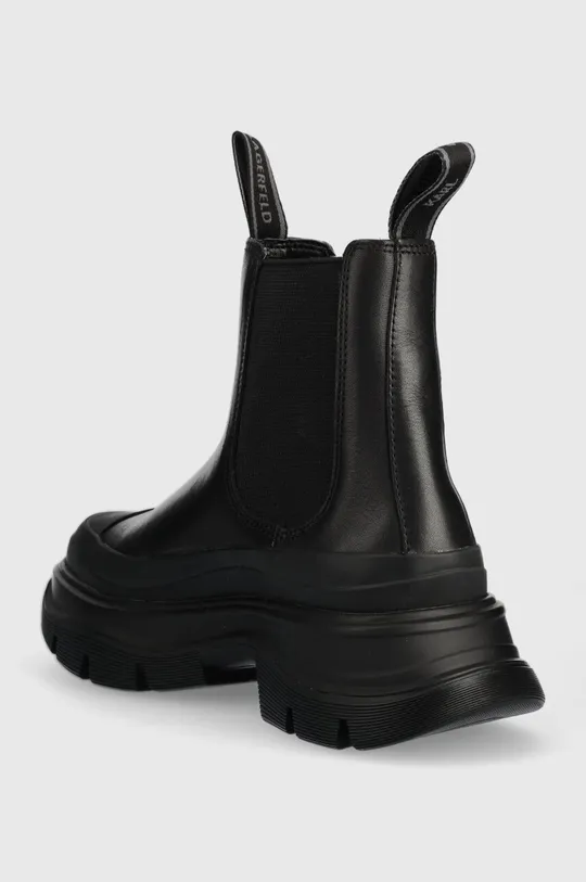 Δερμάτινες μπότες τσέλσι Karl Lagerfeld LUNA  Πάνω μέρος: Συνθετικό ύφασμα, Φυσικό δέρμα Εσωτερικό: Συνθετικό ύφασμα Σόλα: Συνθετικό ύφασμα