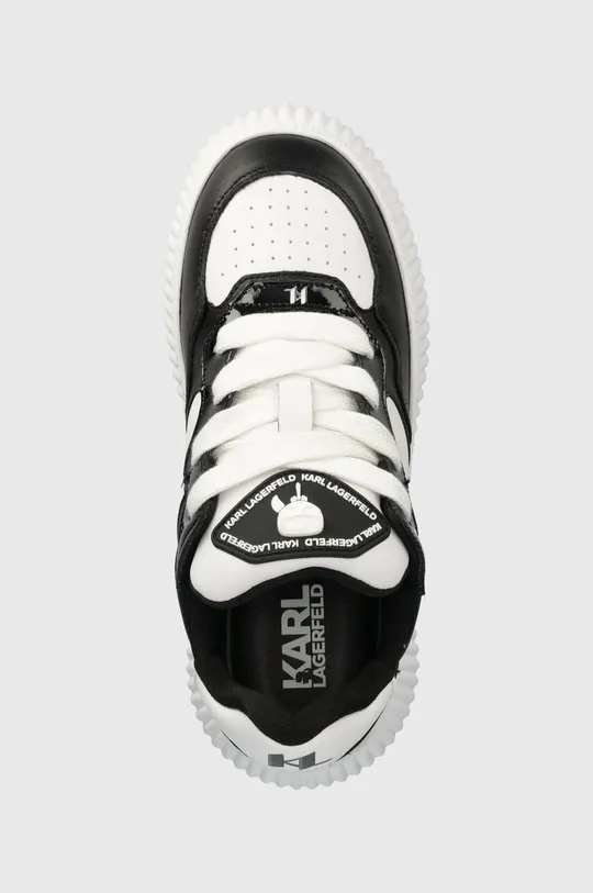 λευκό Δερμάτινα αθλητικά παπούτσια Karl Lagerfeld KREEPER LO