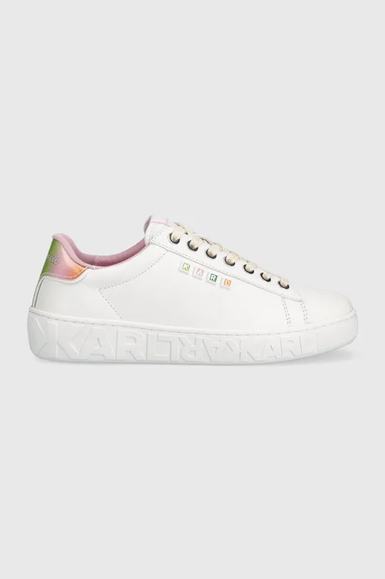 λευκό Δερμάτινα αθλητικά παπούτσια Karl Lagerfeld KUPSOLE III Γυναικεία