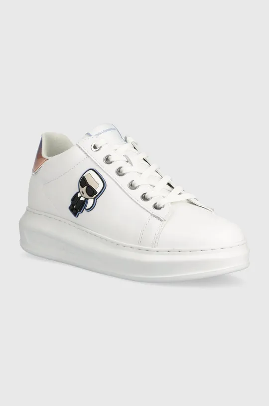 Кожаные кроссовки Karl Lagerfeld KAPRI белый