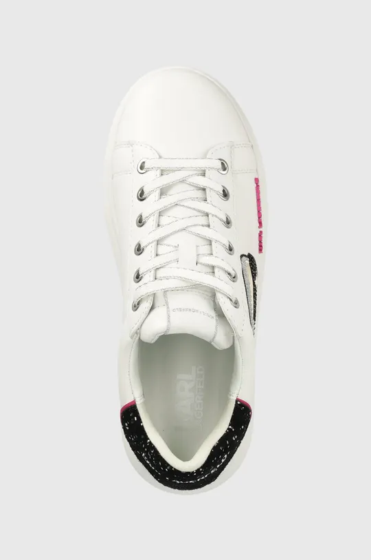 λευκό Δερμάτινα αθλητικά παπούτσια Karl Lagerfeld KAPRI KC